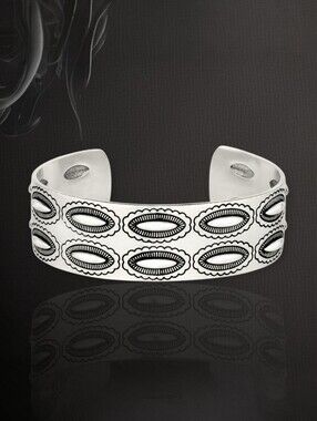 Montana Silversmiths Southwestern Echo Cuff Bracelet 7" Retail $70 - NEW!